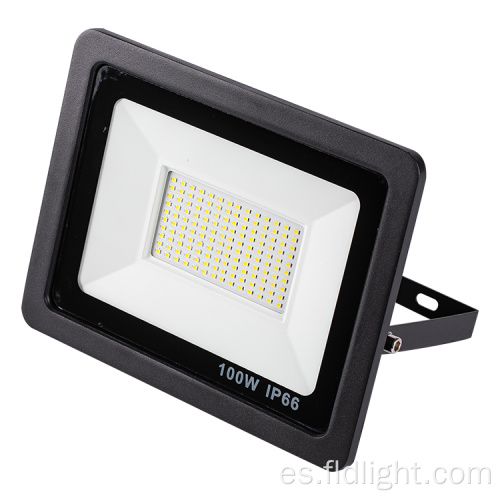 Luces led de vidrio espesado 100w de alta potencia para exteriores